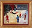 ** Jean Dufy - ** Jean Dufy 
1888-1964 (French) 
Les Trapיzistes, 1929 
oil on canvas 
54x65 cm תמונה - 1