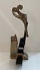 ** Arman - ** Arman 
1928-2005 (French, American) 
Guitare portugaise cubiste, 2003 
bronze with תמונה - 3