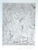 ** Andre Masson - ** Andre Masson 
1896-1987 (French) 
Lot includes 4 works; 1. Blue Moon Press- תמונה - 1