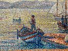 ** Yvonne Canu - ** Yvonne Canu 
1921-2008 (French) 
The quays of St Tropez 
oil on canvas 
50x66 תמונה - 2