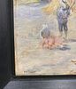 ** Abel Truchet - ** Abel Truchet 
1875-1918 (French) 
Beach scene 
oil on board 
35.50x23.50 cm תמונה - 2