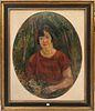 ** Michel Kikoine - ** Michel Kikoine 
1892-1968 (Belarusian, French) 
Portrait of young girl תמונה - 1