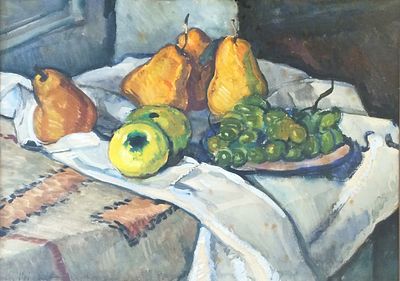 ** Charles Theodore Bichet - ** Charles Theodore Bichet 1863-1929 (French) Still life with apples 