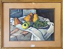 ** Charles Theodore Bichet - ** Charles Theodore Bichet 1863-1929 (French) Still life with apples תמונה - 1