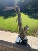 ** Arman - ** Arman 1928-2005 (French, American) Saxophone bronze sculpture 82.10x51x25 cm signed תמונה - 2