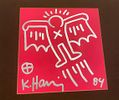 ** Keith Haring - ** Keith Haring 1958-1990 (American) Flying Devil; 1984 "Good and Evil are very תמונה - 1