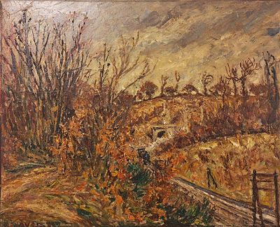 ** Fernand Laval - ** Fernand Laval 1886-1966 (French) Landscape oil on canvas 60x73 cm signed 