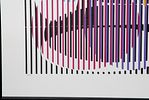 ** Yaacov Agam - ** Yaacov Agam 
b.1928 (Israeli) 
Cosmic Relationship, circa 1979 
serigraph on תמונה - 3