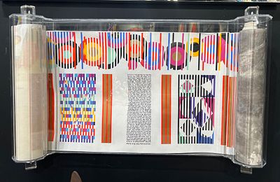 ** Yaacov Agam - ** Yaacov Agam 1928-2026 (Israeli) The Agam Megillah, (Scroll of Esther), circa 