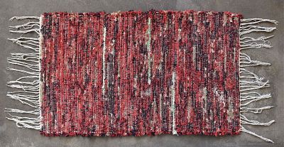 Lot 165 - PRIMITIVE RAG RUG | McLaren Auction Services