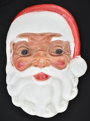 EMPIRE PRODUCTS SANTA WALL HANGING BLOW MOLD. An Empire Santa Claus wall hanging blow mold 
