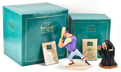 WALT DISNEY CLASSICS COLLECTION SNOW WHITE & MAKE MINE MUSIC SERIES FIGURINES. Includes Walt 