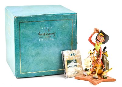 WALT DISNEY CLASSICS COLLECTION MELODY TIME SERIES "PECOS BILL AND THE WIDOWMAKER" FIGURINE. Walt 