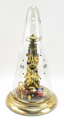 FRANZ HERMLE LIMITED EDITION DISNEY FANTASIA "SORCERER'S APPRENTICE" MECHANICAL CLOCK. A limited 