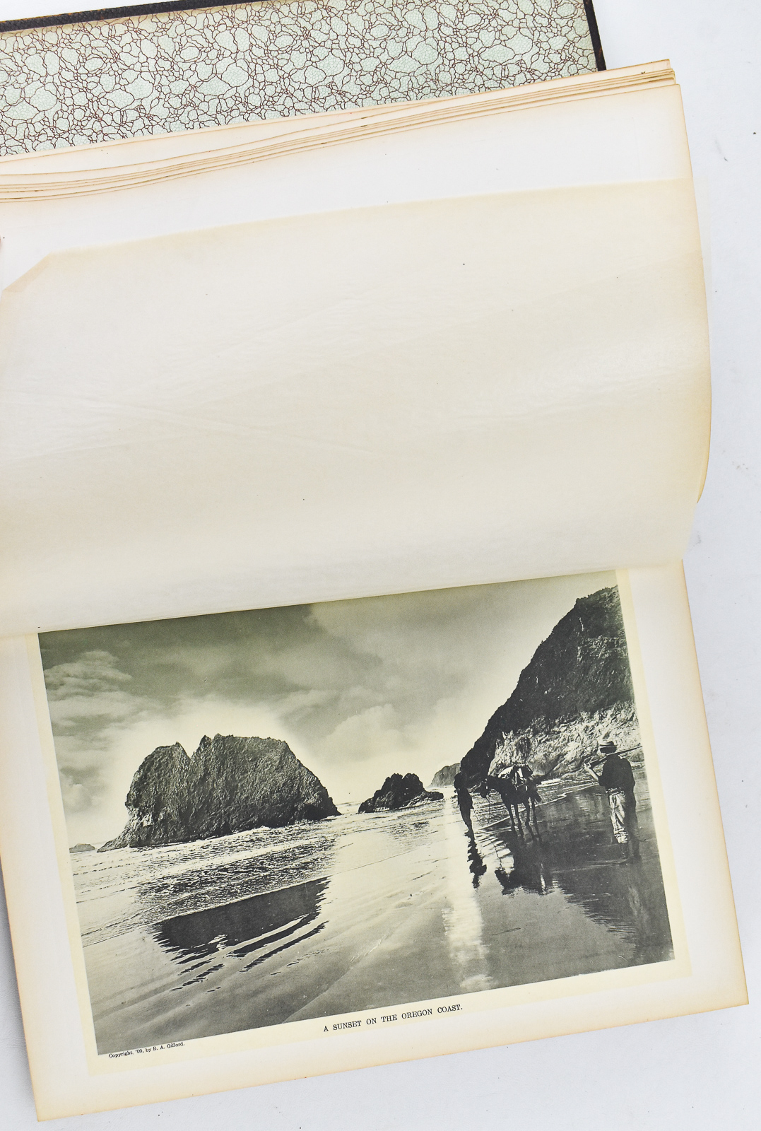 1909 W.D. HARNEY PHOTOGRAVURE COMPANY "ART OF THE STATE OF OREGON"