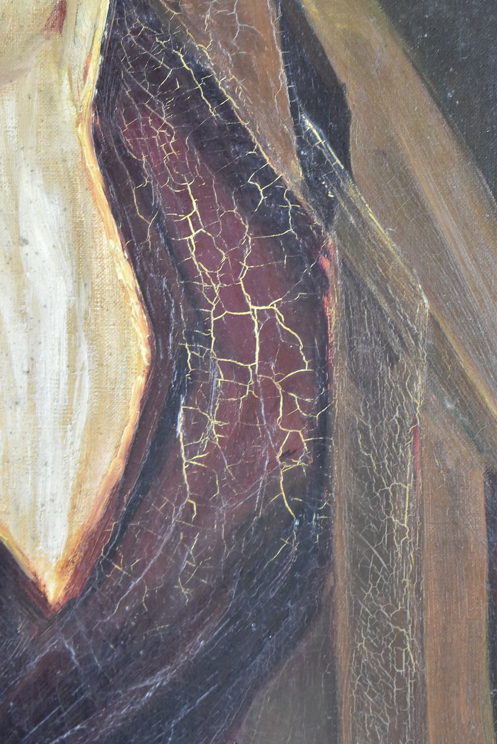 MILDRED PALMER OIL PORTRAIT BY M. GOVAN
