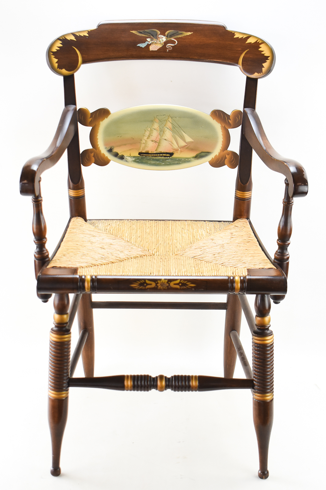 HITCHCOCK FURNITURE COMPANY LIMITED EDITION ARMCHAIR