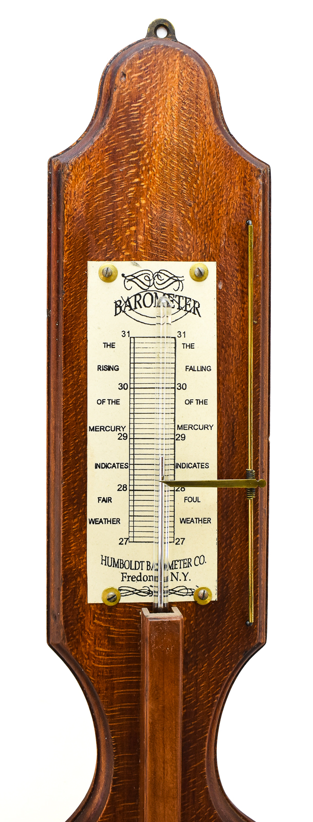 HUMBOLDT BAROMETER COMPANY MERCURY THERMOMETER