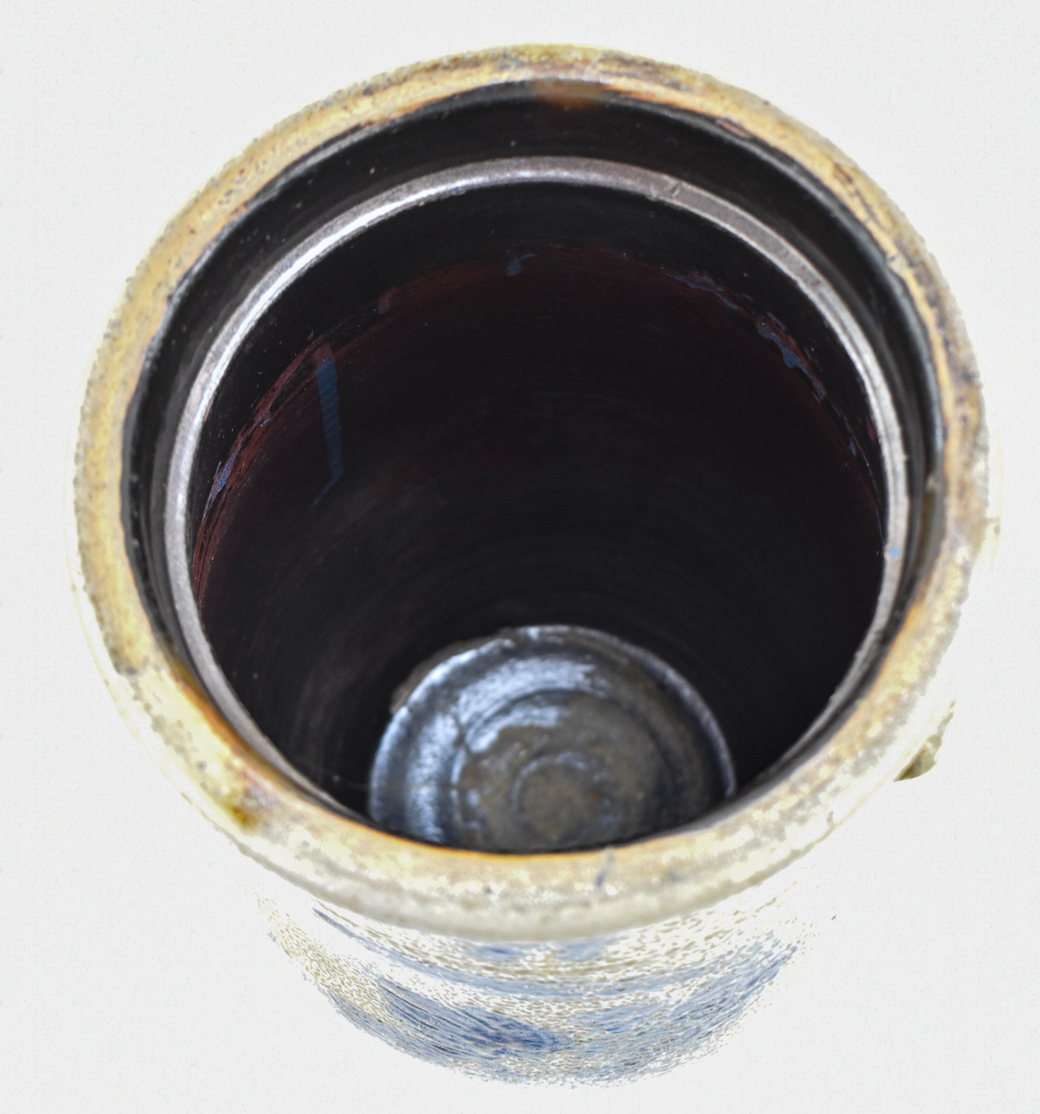 COWDEN & WILCOX FOUR-GALLON STONEWARE CROCK