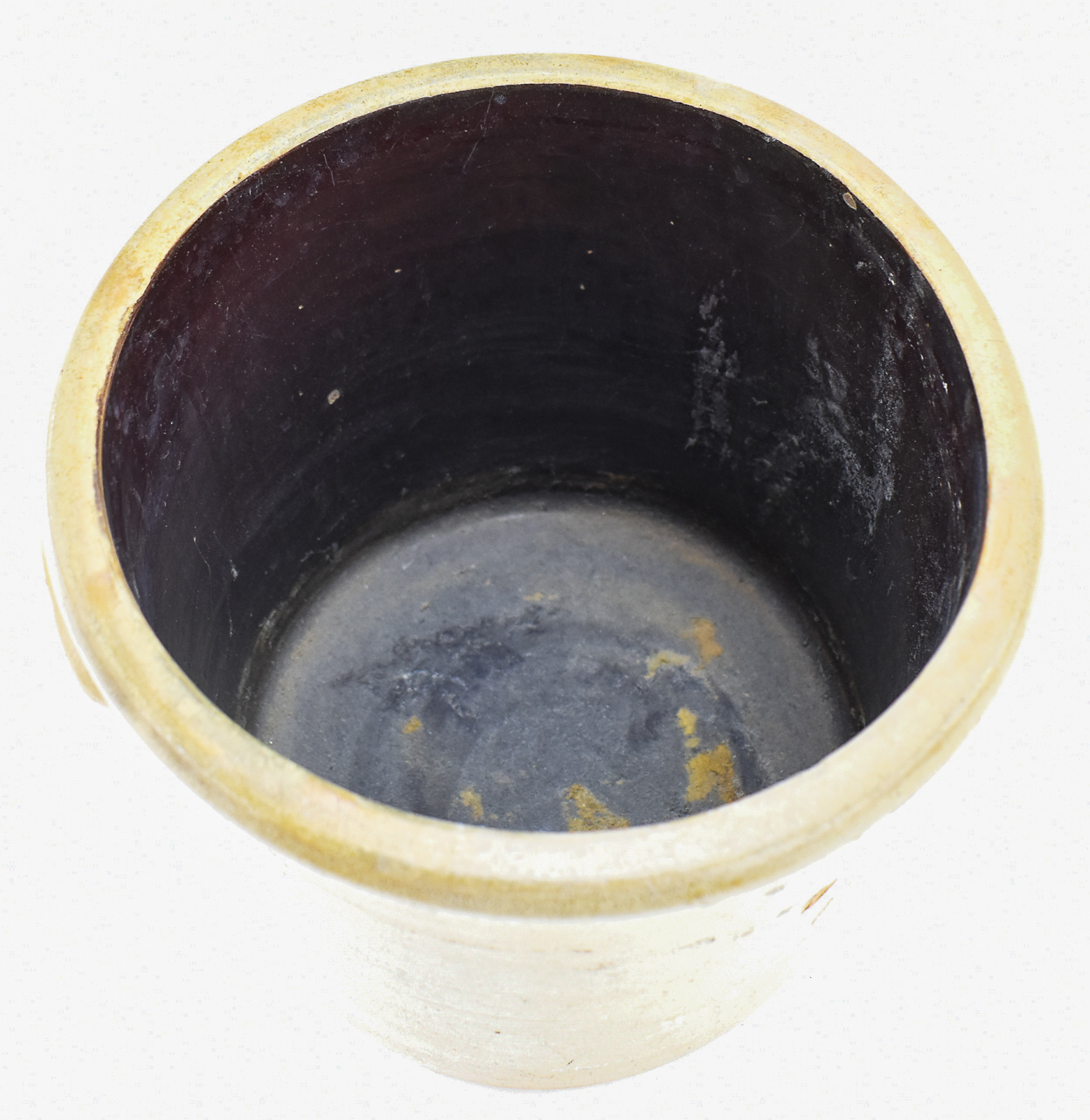 NORTON & FENTON THREE-GALLON SALT-GLAZED STONEWARE CROCK