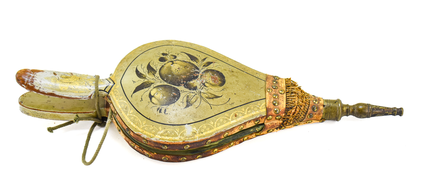 ECKSTEIN & RICHARDS TURTLE-BACK FIREPLACE BELLOWS