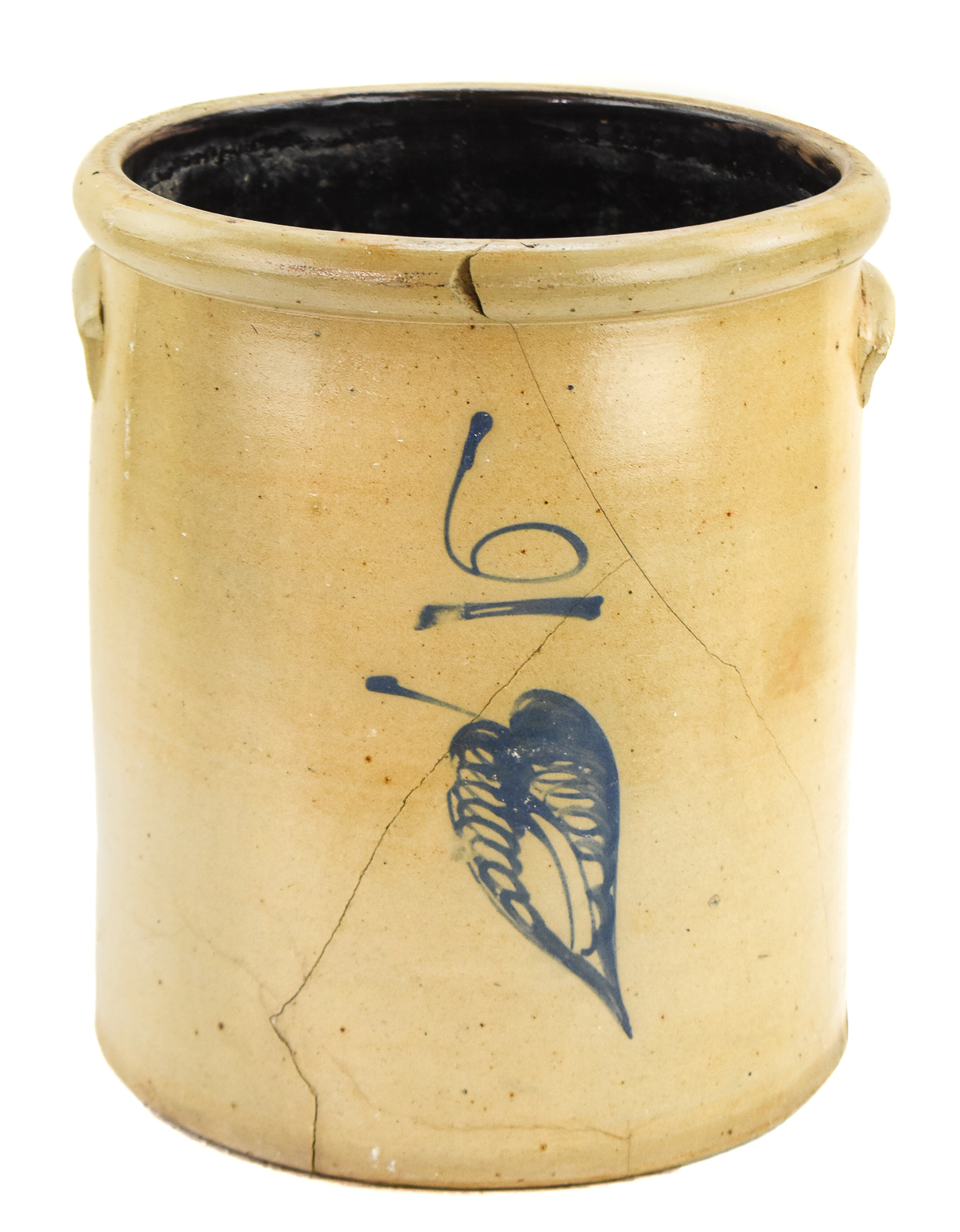 RED WING STONEWARE COMPANY (ATTR.) SIX-GALLON SALT-GLAZED STONEWARE CROCK