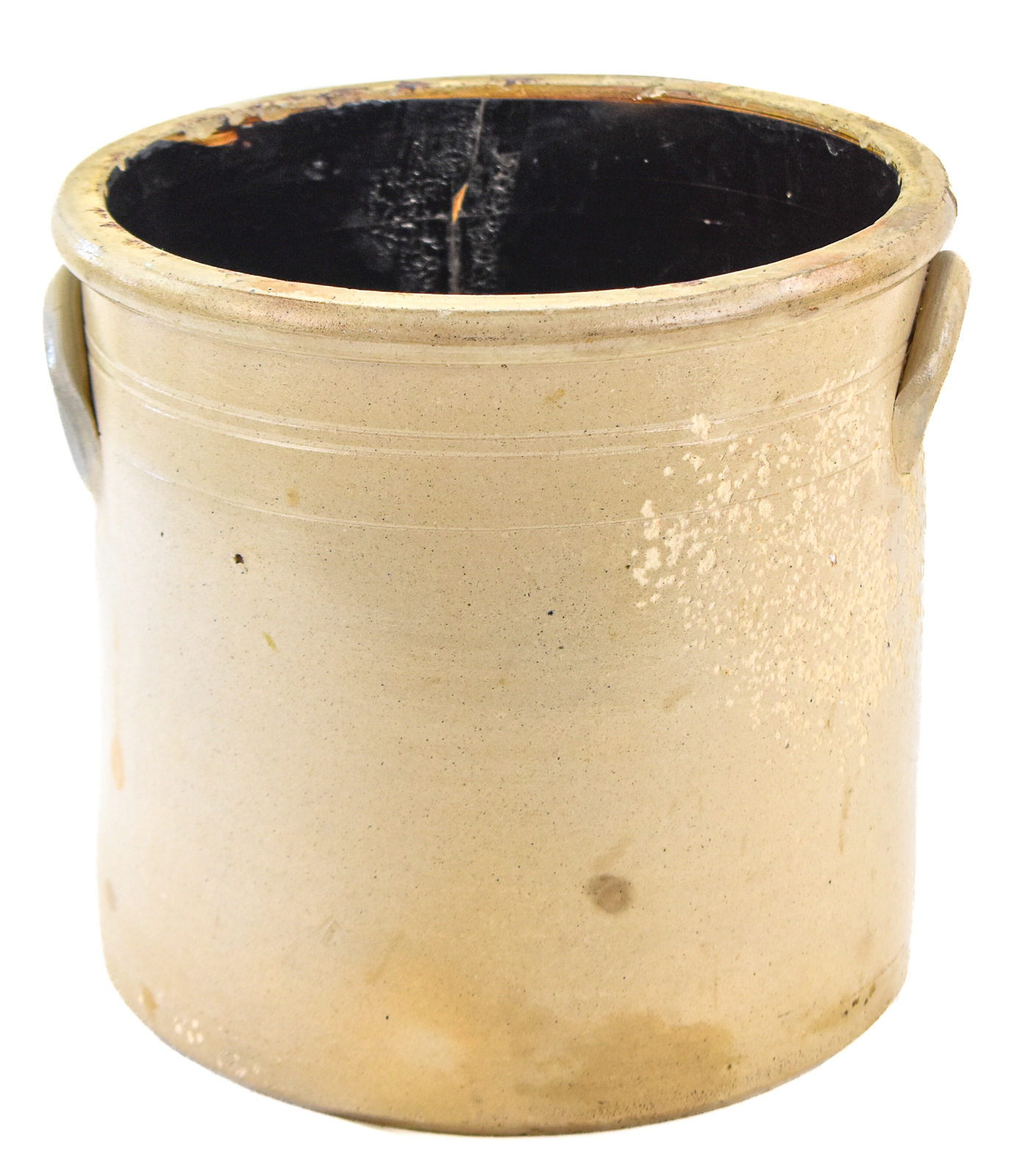 J. & E. NORTON FOUR-GALLON STONEWARE CROCK