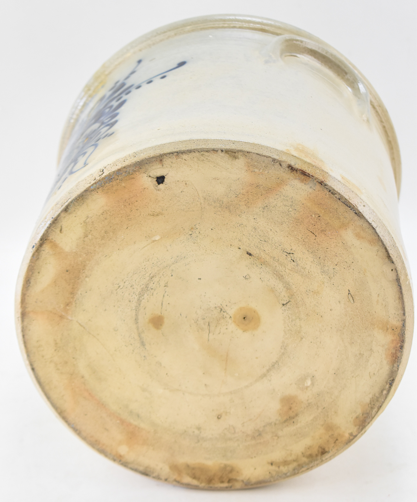 J. & E. NORTON FOUR-GALLON STONEWARE CROCK