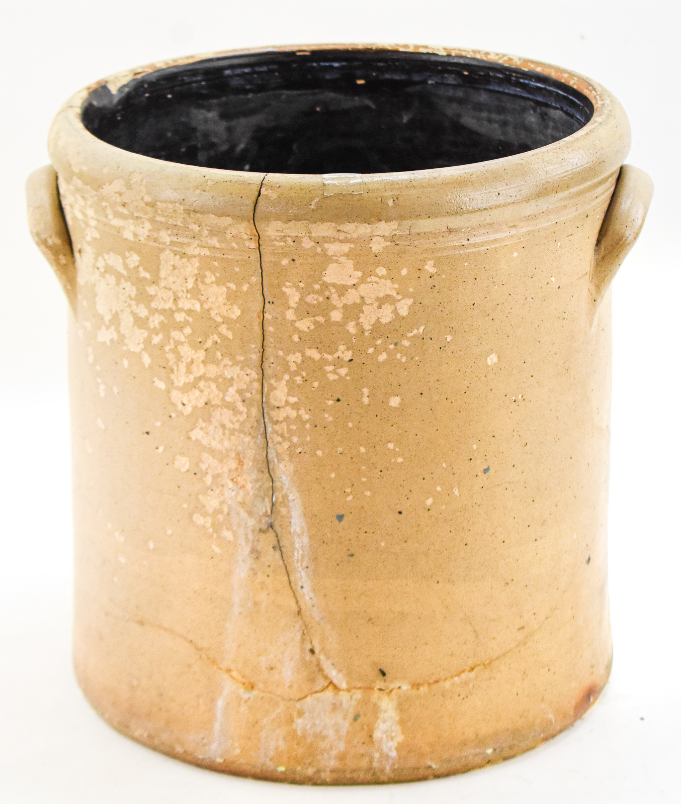 THEODORE GUNTHER & BERNS SIX-GALLON STONEWARE CROCK