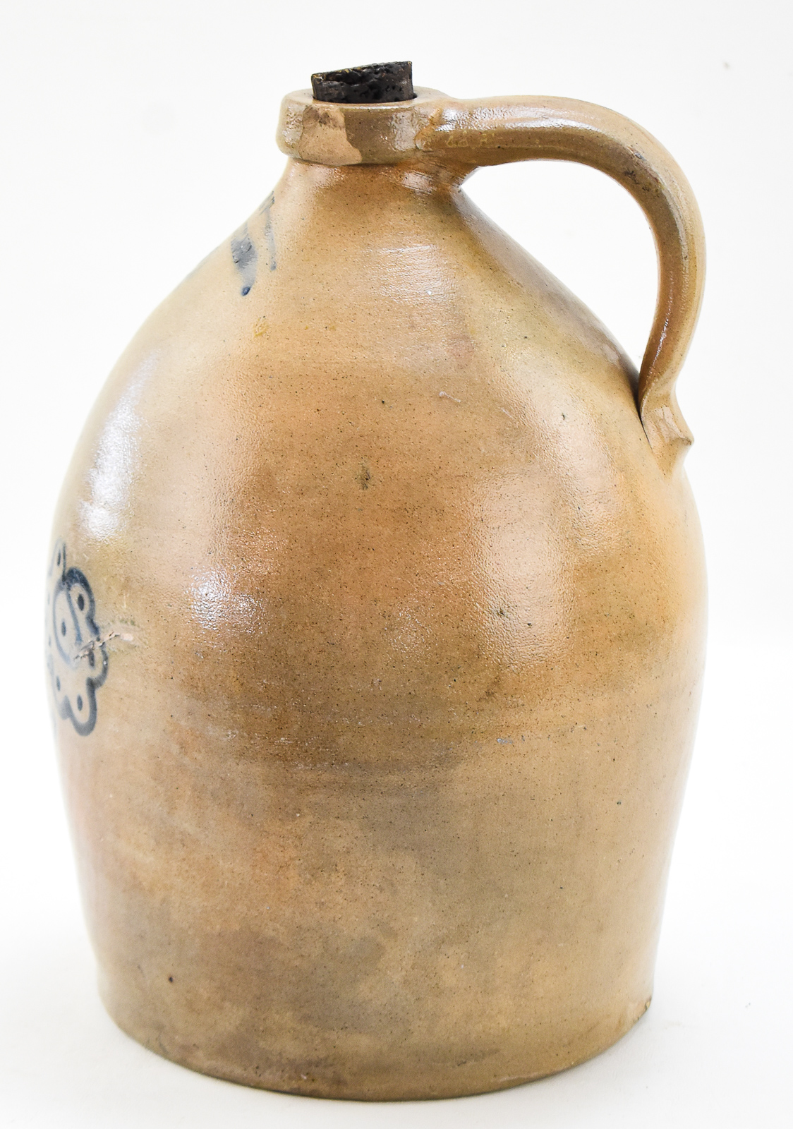 CHARLES HART TWO-GALLON STONEWARE JUG