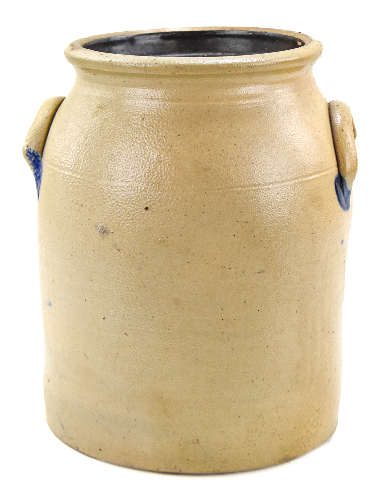 NICHOLAS & BOYNTON THREE-GALLON SALT-GLAZED STONEWARE CROCK
