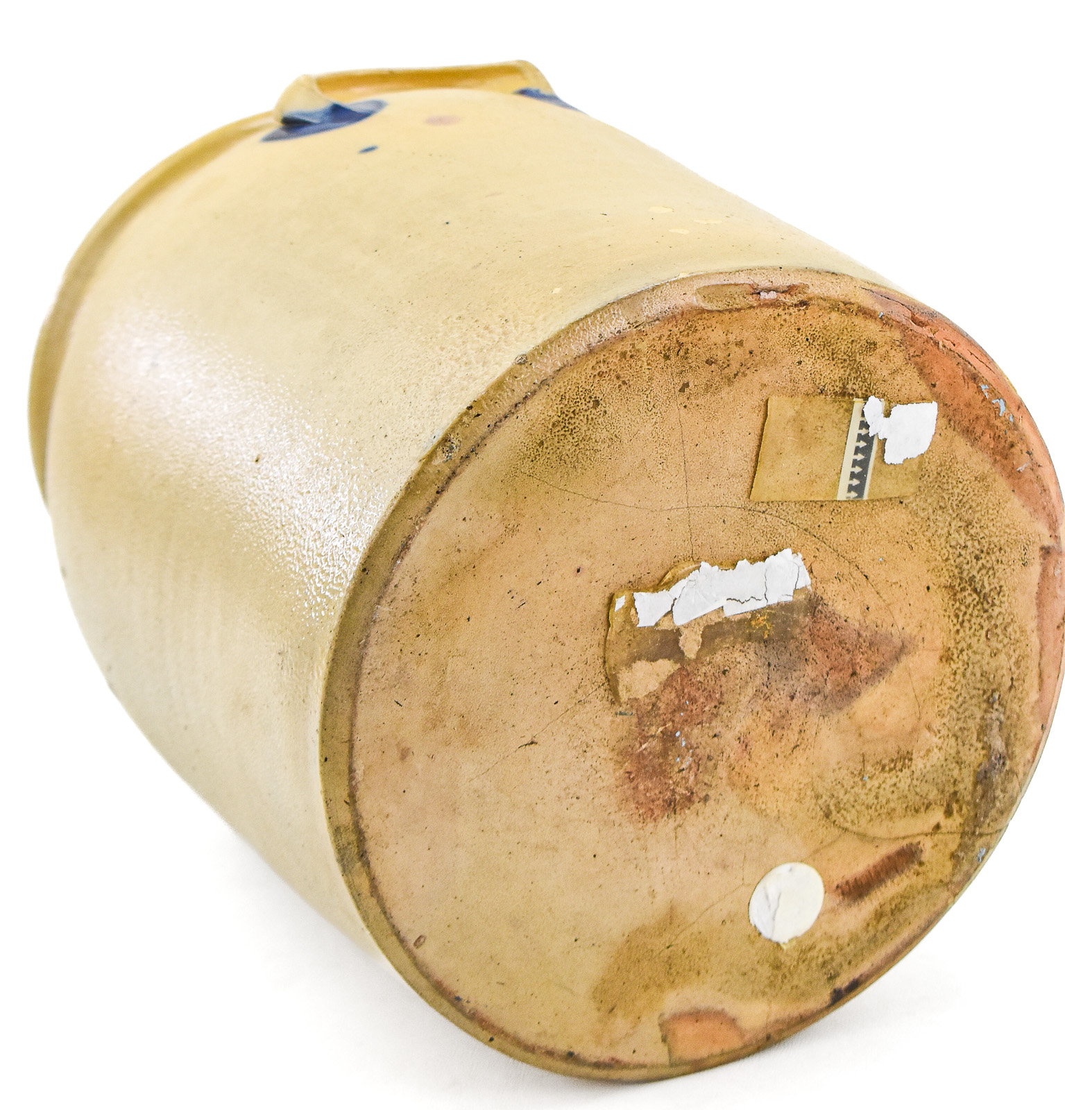 NICHOLAS & BOYNTON THREE-GALLON SALT-GLAZED STONEWARE CROCK