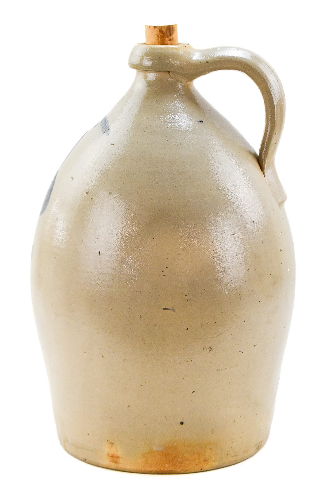 THOMPSON HARRINGTON FOUR-GALLON STONEWARE JUG
