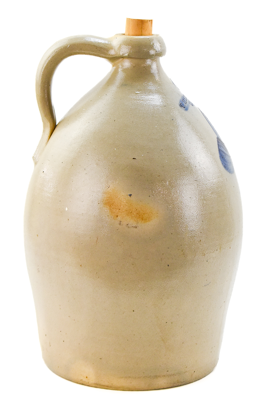 THOMPSON HARRINGTON FOUR-GALLON STONEWARE JUG