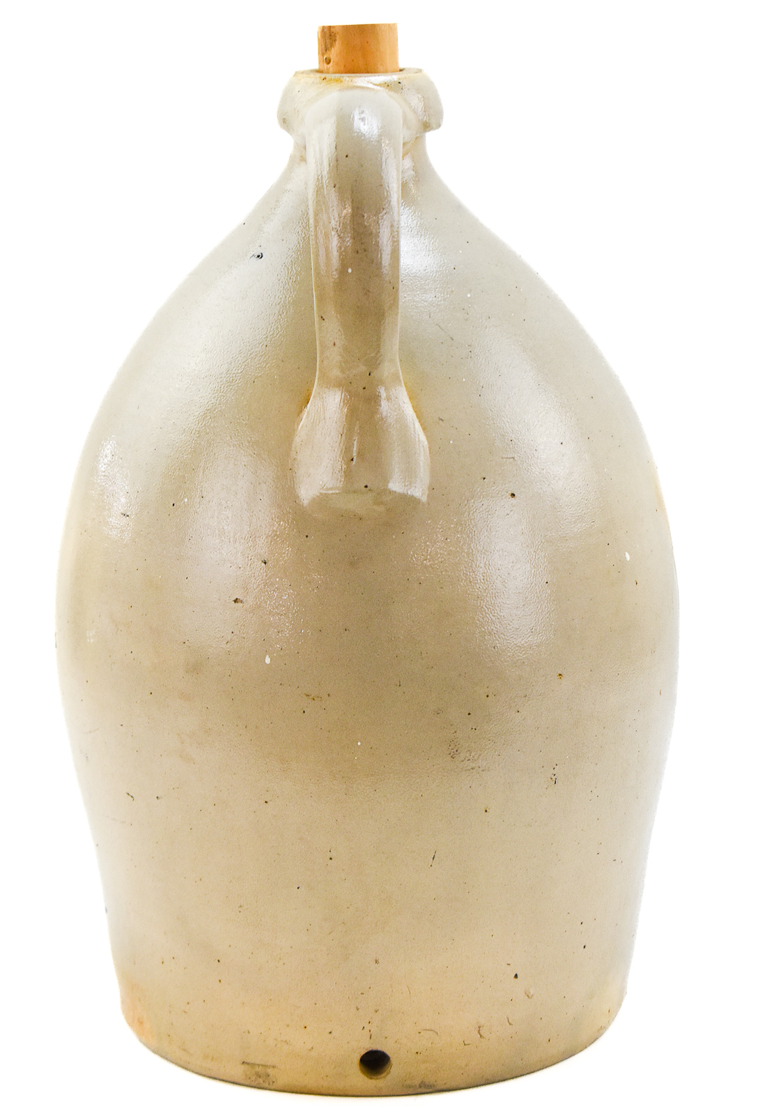 THOMPSON HARRINGTON FOUR-GALLON STONEWARE JUG