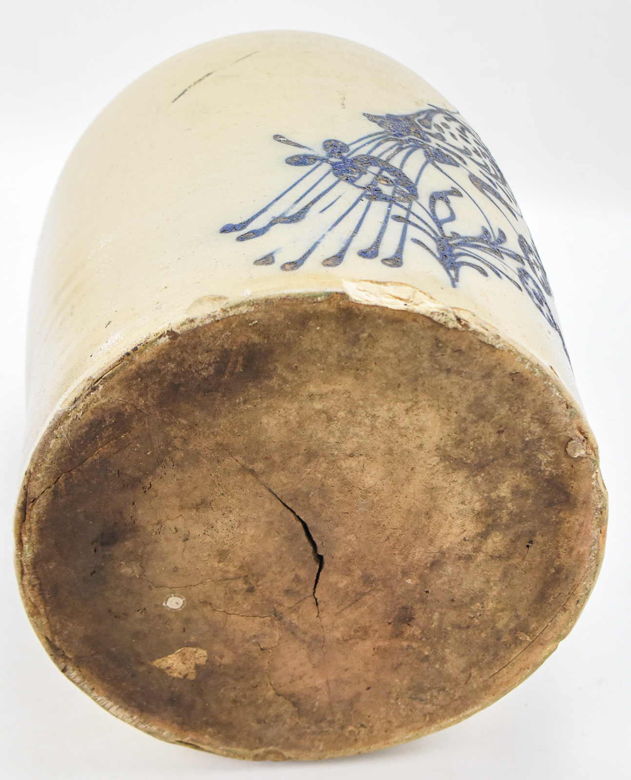 B. SIMON THREE-GALLON STONEWARE LIQUOR ADVERTISEMENT JUG