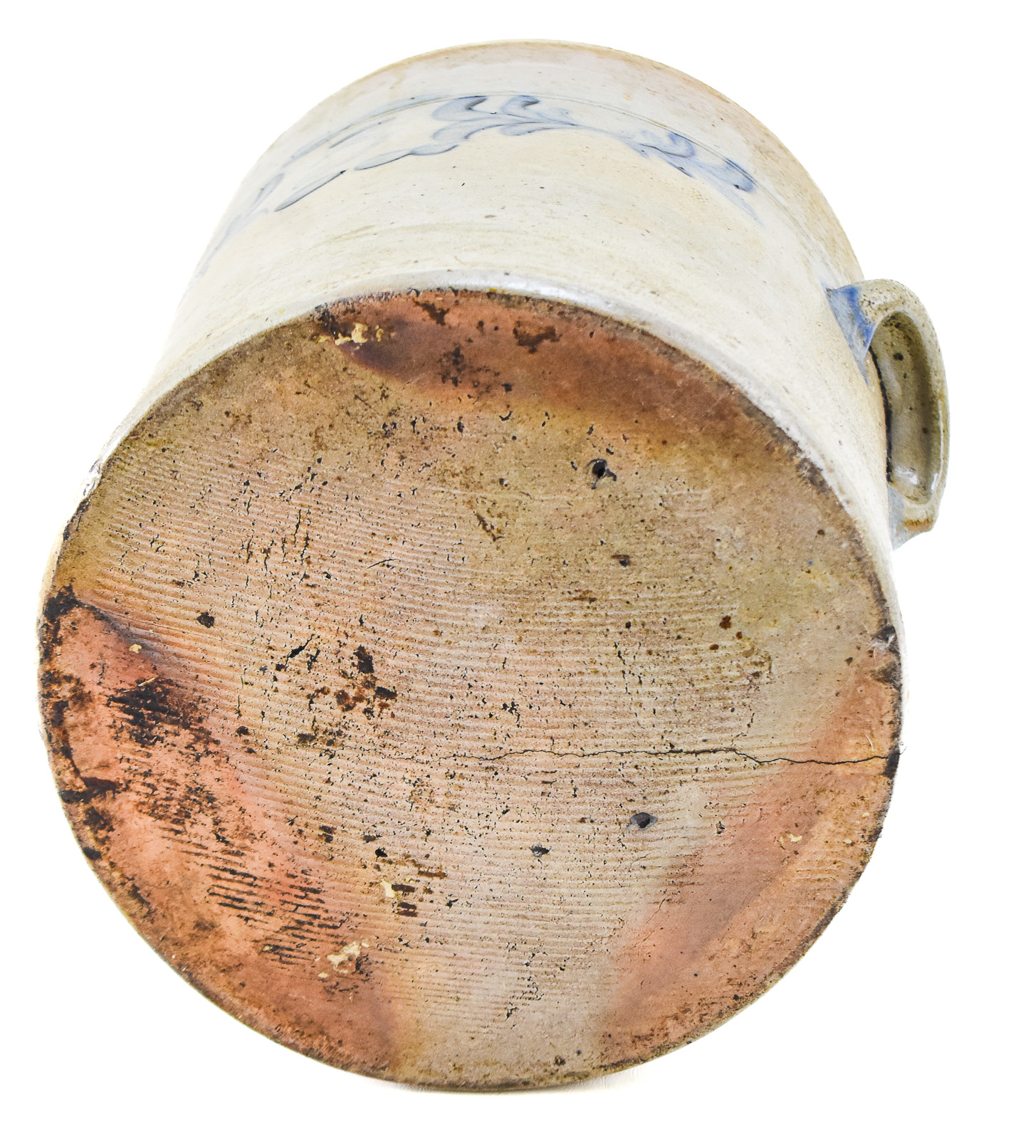 MID-ATLANTIC STYLE THREE-GALLON STONEWARE CROCK