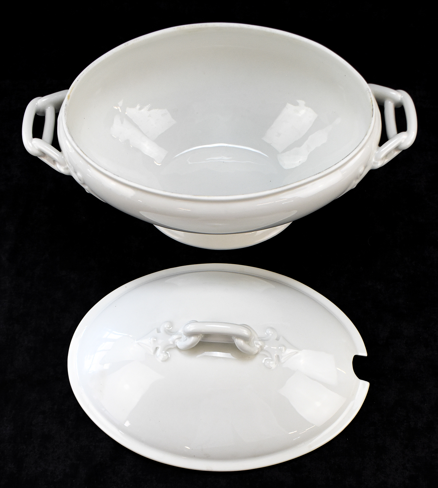 CHARLES FIELD HAVILAND LIMOGES FRENCH PORCELAIN SOUP TUREEN