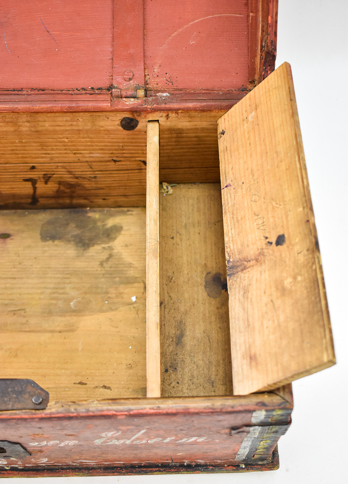 1872 INSCRIBED NORWEGIAN FOLK ART DOWRY CHEST