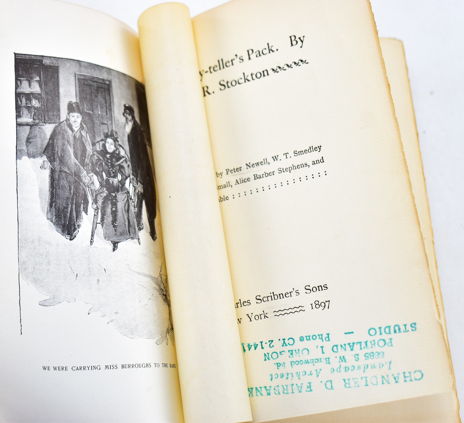 FIRST EDITIONS OF "A STORY-TELLER'S PACK" AND "THIRTY YEARS A DETECTIVE"
