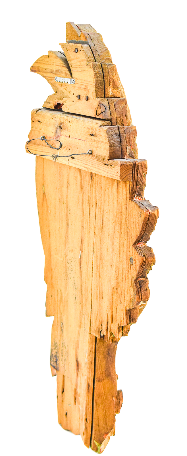 BAROQUE REVIVAL STYLE HAND-CARVED OAK WINGED ANGEL ARCHITECTURAL RELIEF
