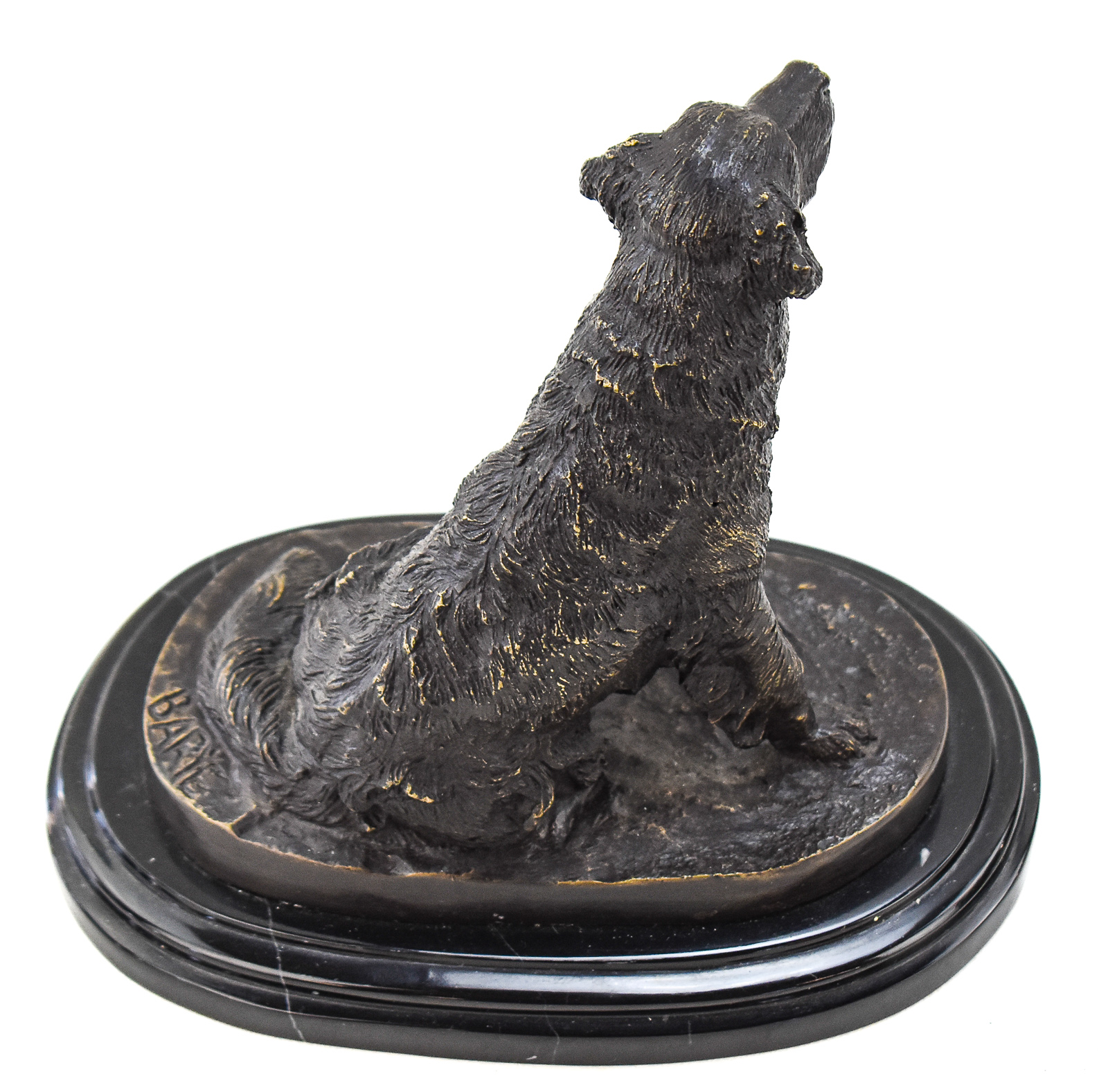 LABRADOR RETRIEVER BRONZE STATUE