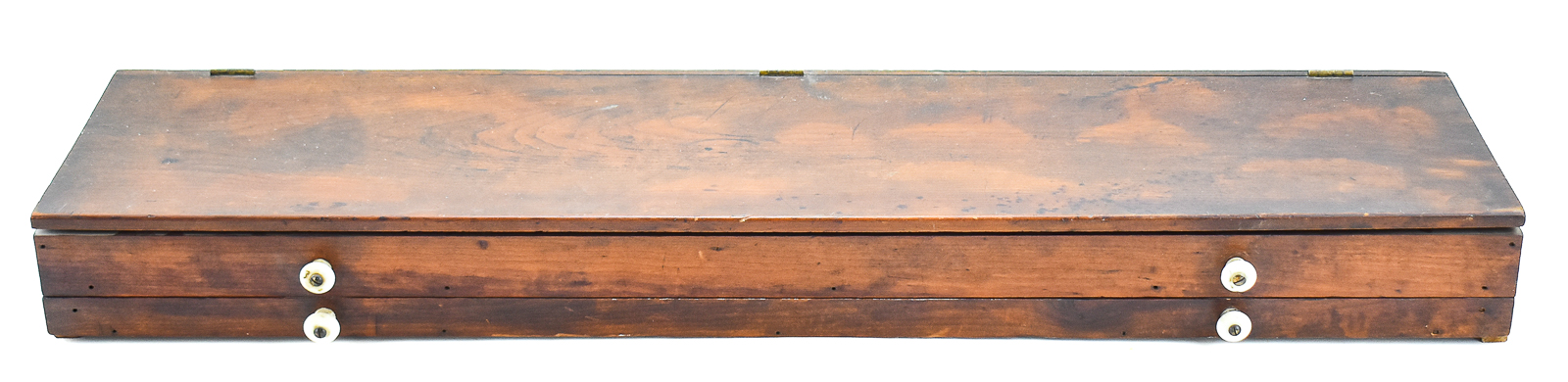 VICTORIAN OAK TOOL CHEST