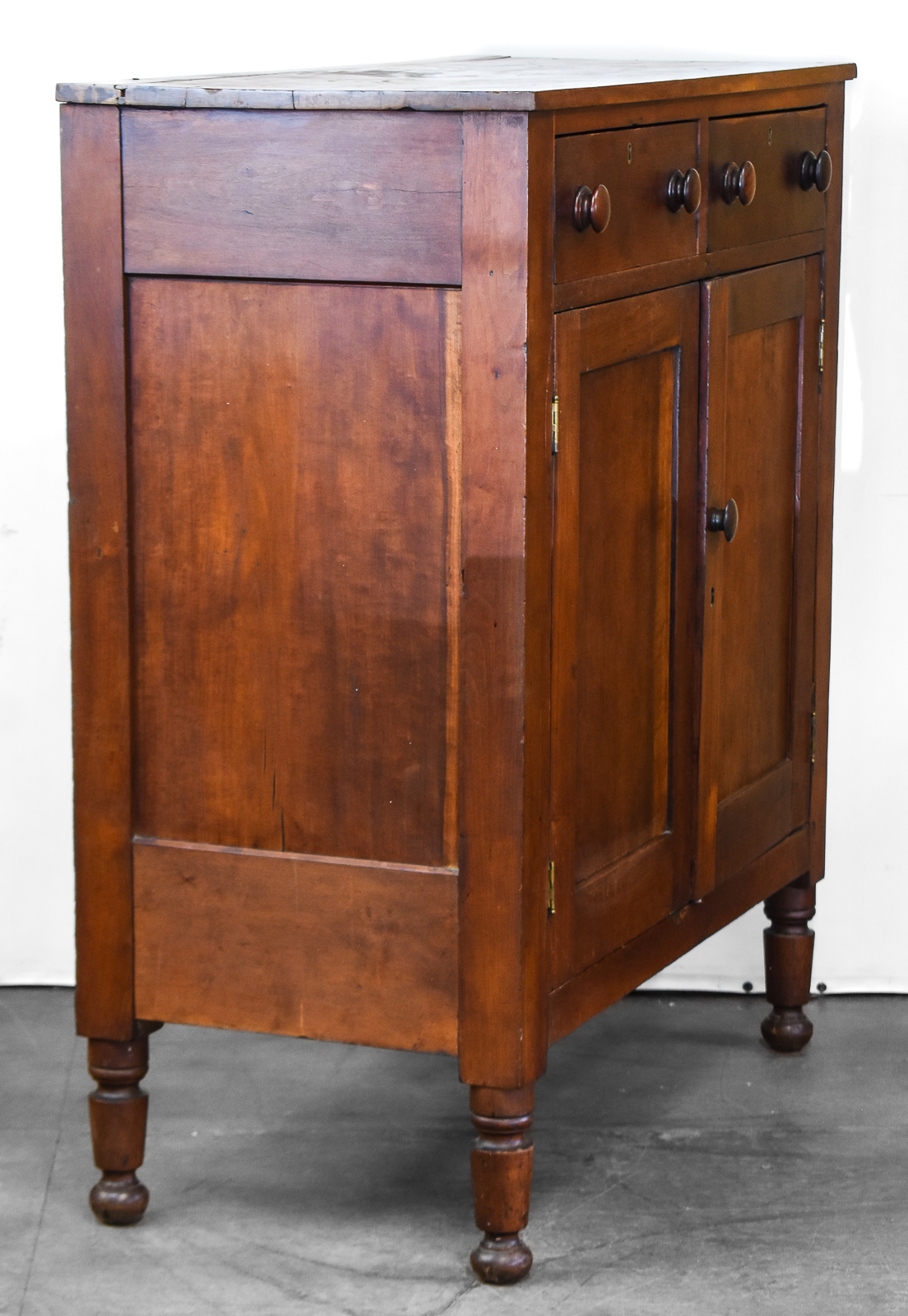 AMERICAN RED-WASHED PINE JELLY CUPBOARD