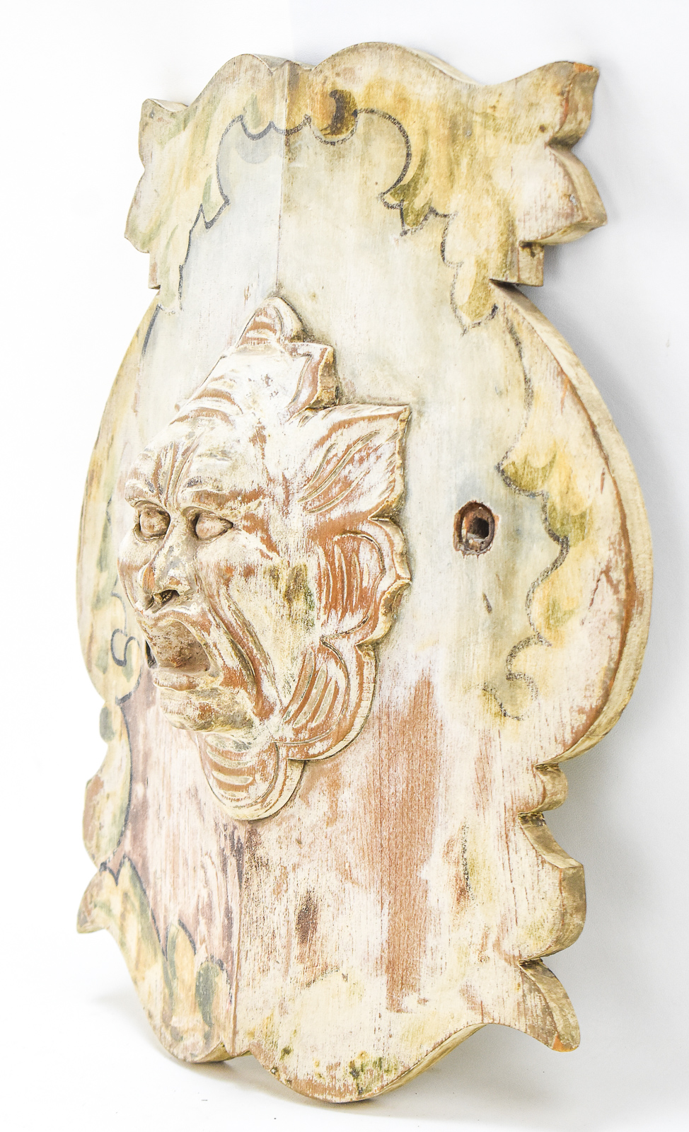 CAROUSEL ARCHITECTURAL SALVAGE: PLAQUE WITH GROTESQUE FACE