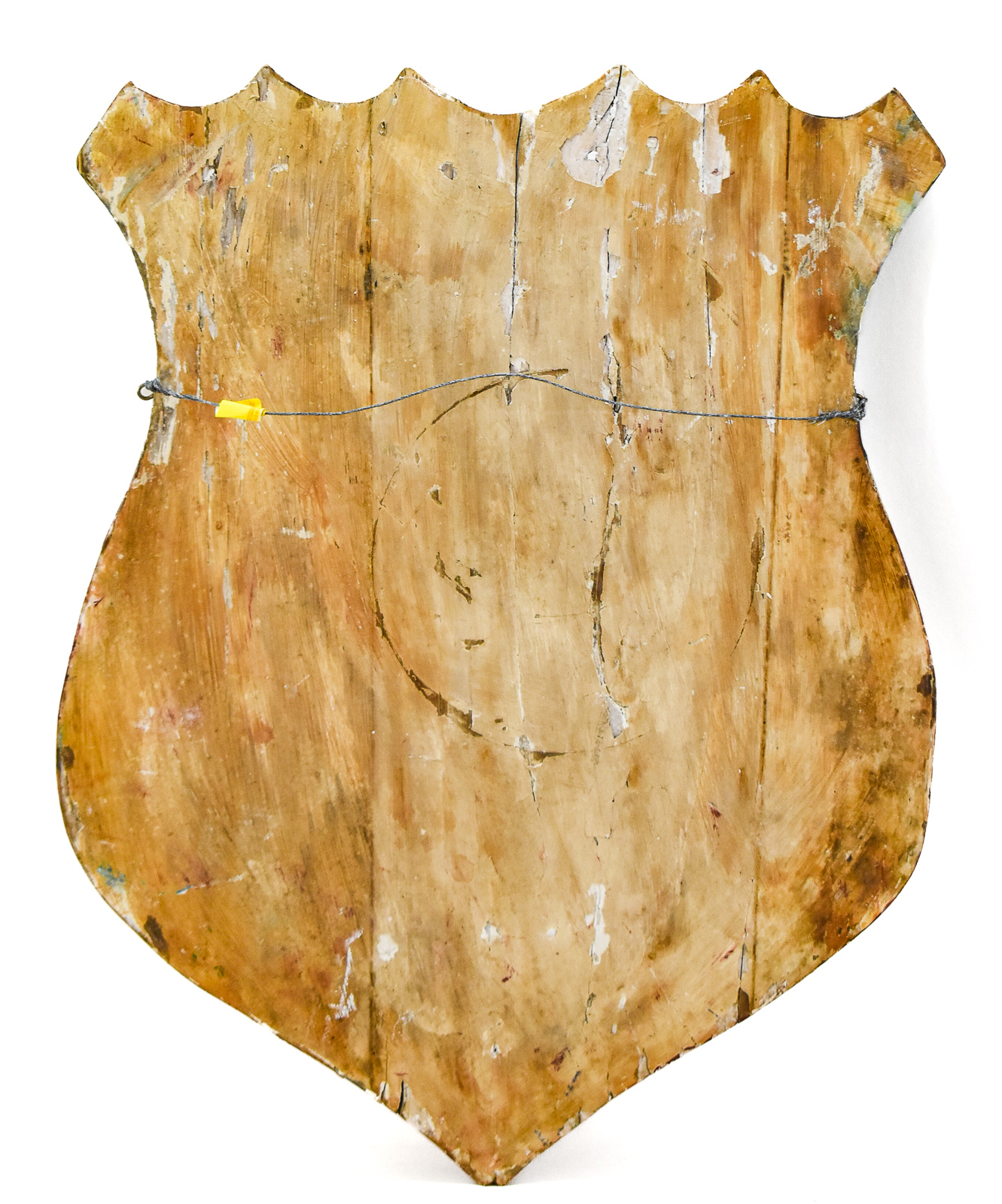 PATRIOTIC FOLK ART FEDERAL UNION SHIELD SIGN
