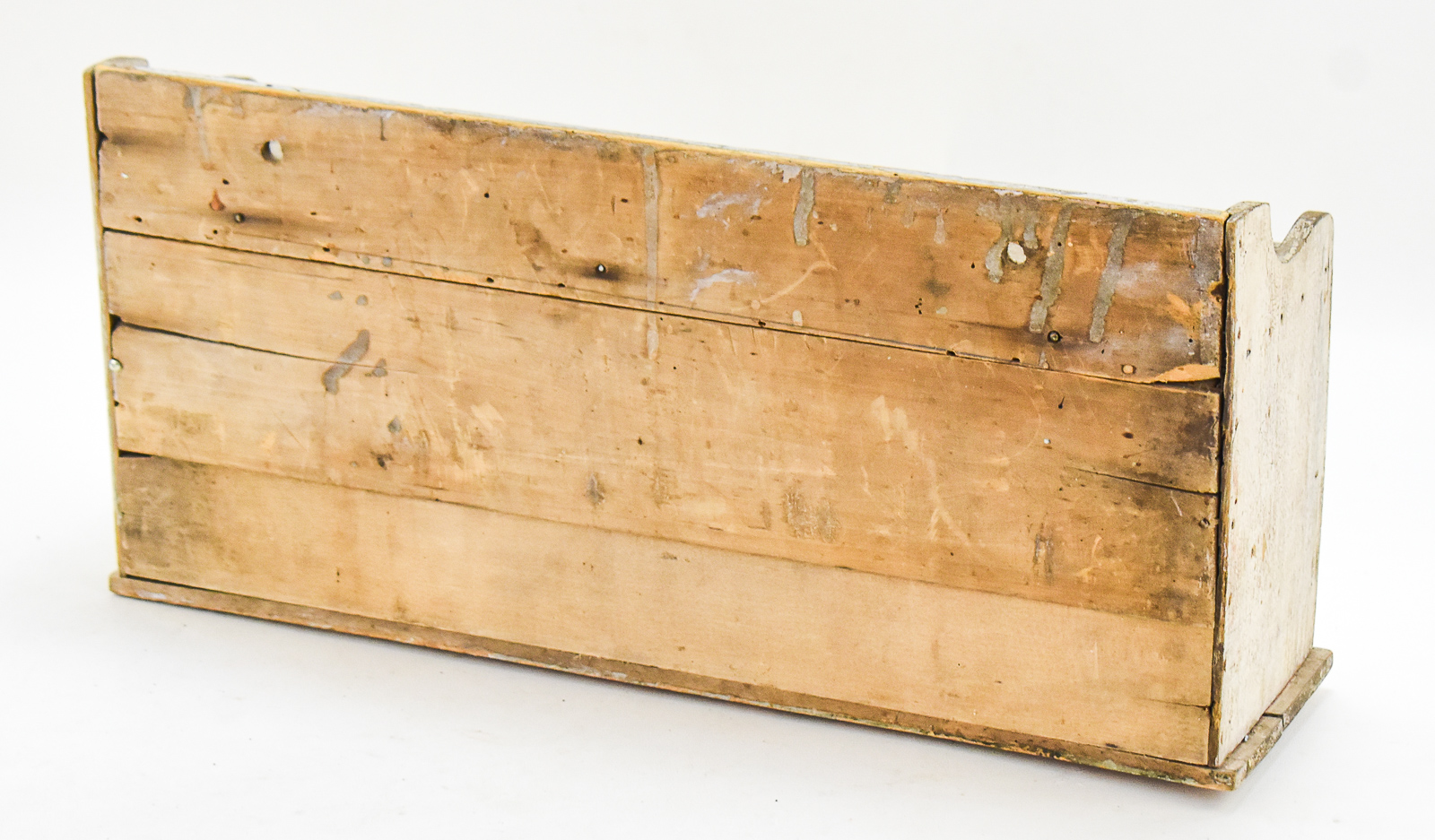 RUSTIC STYLE WOODEN WALL-MOUNTED SPICE CABINET