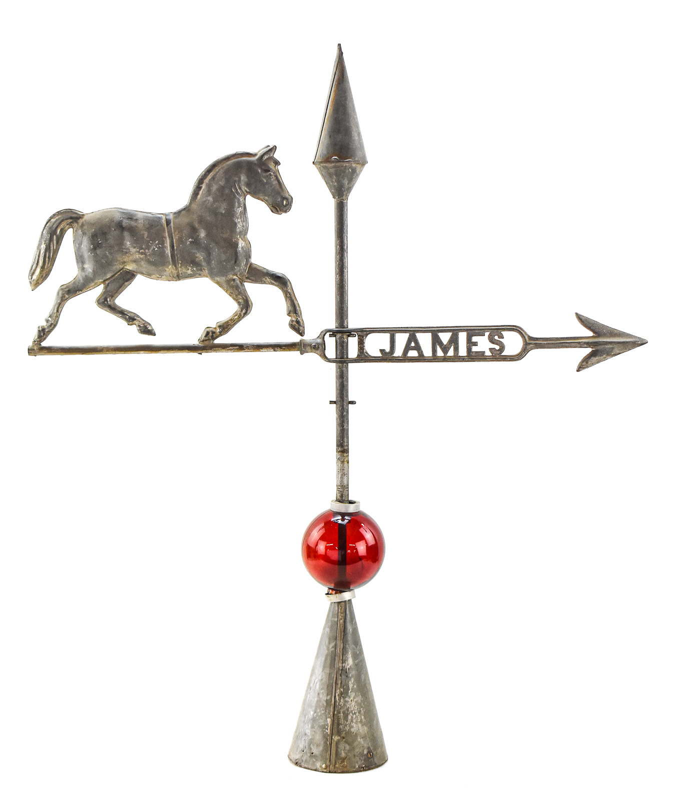 HORSE LIGHTNING ROD/ WEATHERVANE
