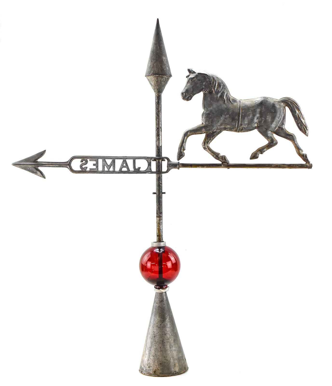 HORSE LIGHTNING ROD/ WEATHERVANE