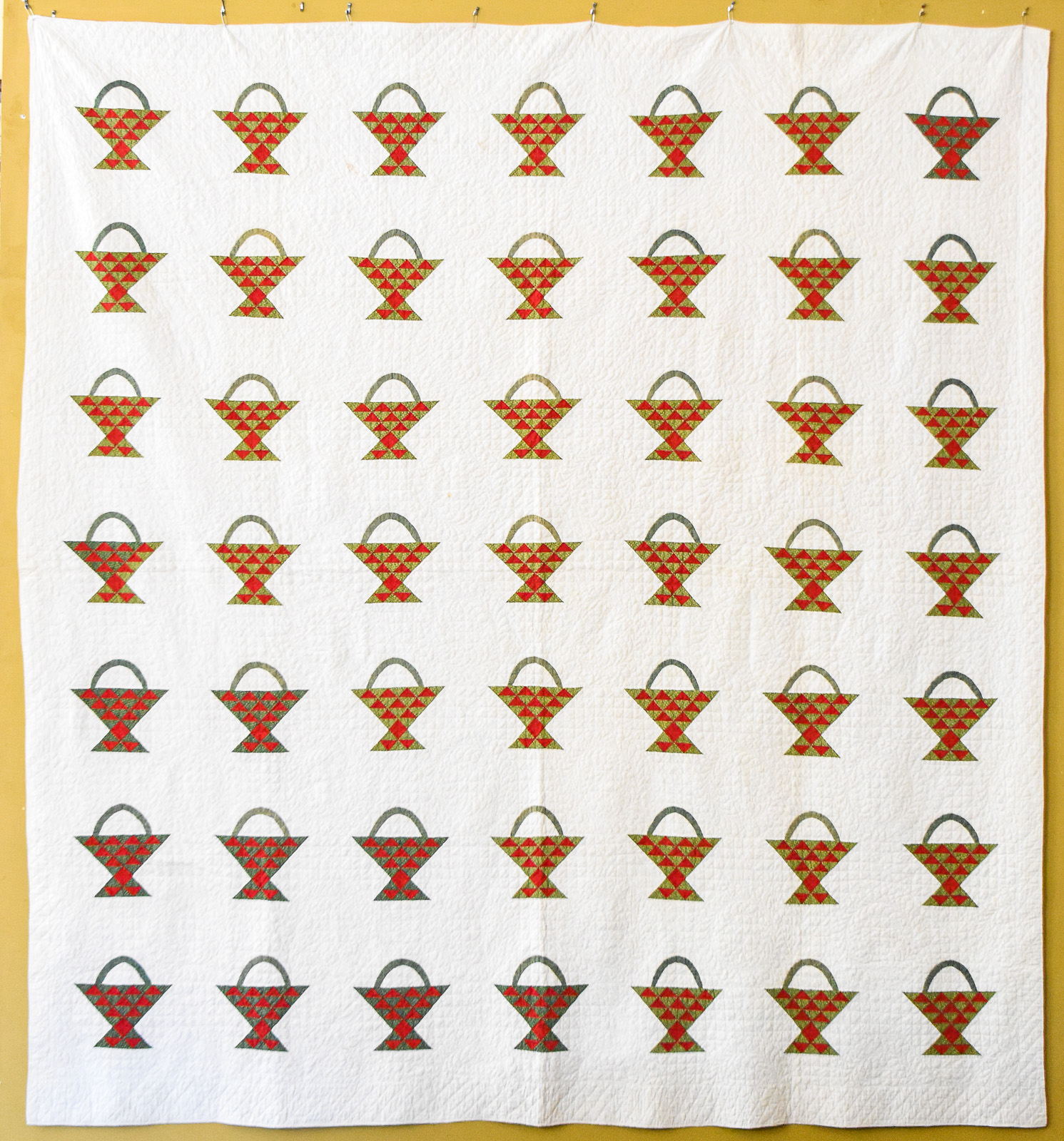 FLOWER/FRUIT BASKET QUILT